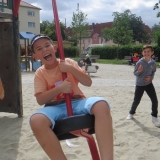 Aril auf dem Eichendorffspielpßlatz