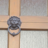 Löwe als Türklopfer