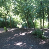 Schanze hinter den Riesenrutschen