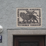 Sgraffiti in der Triester- und Wilramstraße (3)