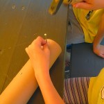 Nägel in die Röhre hämmern