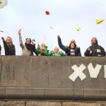 Gemeinsamer Fliegerstart