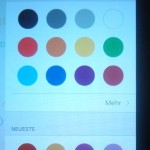 Farbauswahl