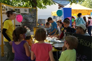 Der KIDS-Online Reporter-Stand.