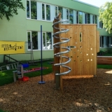 Einweihung Murmelbahn Walliser Schule