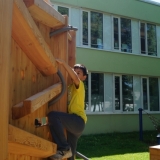 Einweihung Murmelbahn Walliser Schule