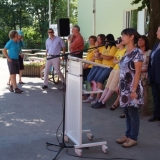 Einweihung Murmelbahn Walliser Schule