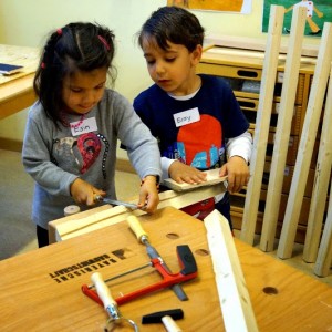 Auch raspeln und feilen will gelernt sein.